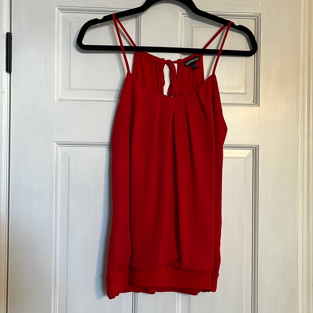 Red Express Tank top